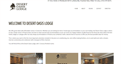 Desktop Screenshot of desertoasis.co.za